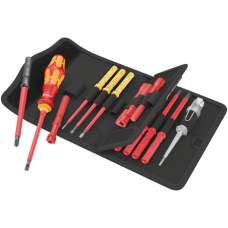 Набір викрутка-тримач діелектрична зі змінними насадками Wera Kraftform Kompakt VDE 18 Universal 1 TIE, 05006613001