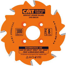 Пила для шпонки (lamello) CMT 100х22х8 К3.96х3.0 (240.008.04)