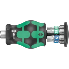 Ручка-бітотримач Wera Kraftform Kompakt Stubby Magazin 3, 05008875001