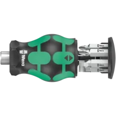 Ручка-бітотримач Wera Kraftform Kompakt Stubby Magazin 5, 05008878001