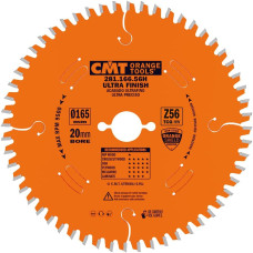 Пиляльний диск по ламінату CMT 165x20x56z K2.2/1.6 -3°Neg (281.166.56H)