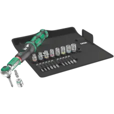 Динамометричний ключ Wera Safe-Torque 1/4" 2-12 Нм з головками 5.5-13 мм та бітами, 05075832001