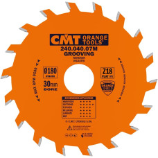 Пазовий пиляльний диск CMT 180x30x18z K4.0/3.0 (240.040.07M)