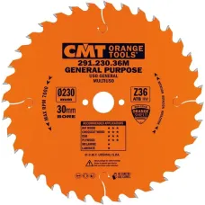 Пильний диск по дереву CMT 230x30x36z K2.8/1.8 (291.230.36M)
