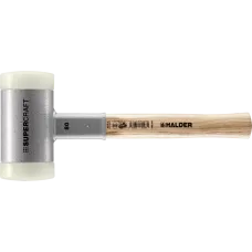 Молоток безінерційний HALDER Supercraft 3366 з дерев'яною ручкою, Ø=80 мм, m=3210 г, І=380 мм (3366.080)