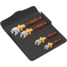 Набір діелектричних ріжкових ключів з автоналаштуванням Wera 6004 Joker VDE 4 Set 1 7-19мм, 4 предмети, 05020170001