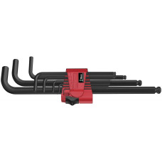 Набір Г-подібних шестигранників з кулею Wera 950 PKL/9 BM N BlackLaser, 05022086001