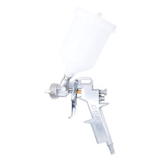 Фарбопульт пневматичний HP AIRKRAFT, верхній пластиковий бачок 600 мл, сопло 1.5 мм