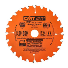 Пильний диск по дереву CMT 150x20x24z K1.5/1.0 (271.150.24H)