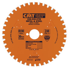 Пиляльний диск по металу CMT 190x30x40z K2.0/1.6 (226.040.07M)