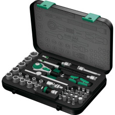 Набір інструментів Wera 8100 SA 2 Zyklop Speed 1/4", 42 предмети, 05003533001